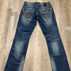 Men’s rock revival jeans size 34x35